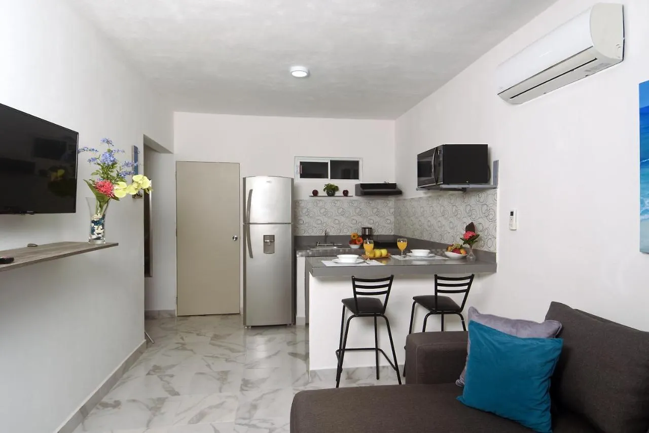 Apartamento Aquamarina, Ideal Trabajo/Vacaciones Cancun