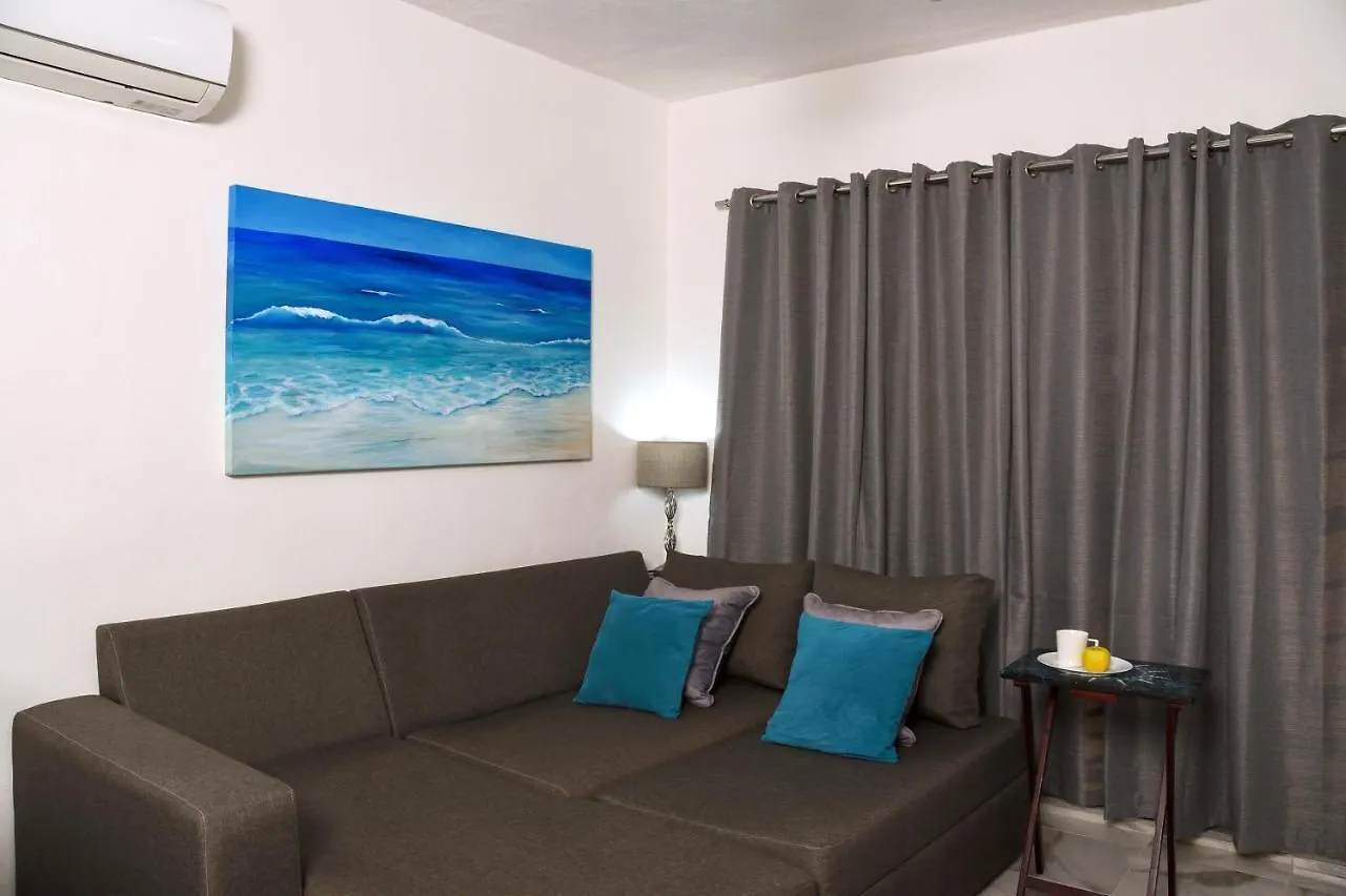 Apartamento Aquamarina, Ideal Trabajo/Vacaciones Cancun Apartment